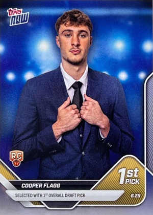 Cooper Flagg Rookie Cards From Sports Cards Reserve - Topps Now and