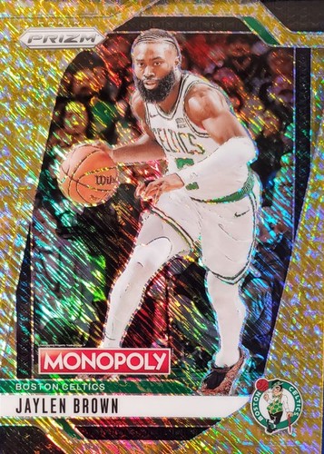 2024-25 Panini Prizm Monopoly #17 Jaylen Brown /500 Basketball Card - Celtics Finals MVP