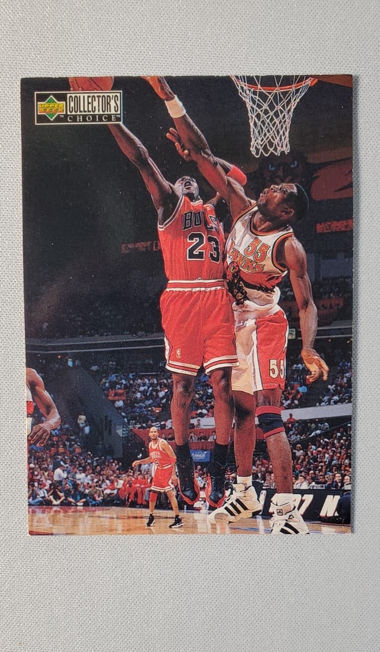 1997 Upper Deck Collector's Choice Michael Jordan #386 Basketball Card