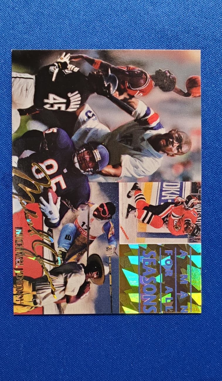 Michael Jordan A Man For All Seasons PROTOTYPE Card Chicago Bulls Basketball